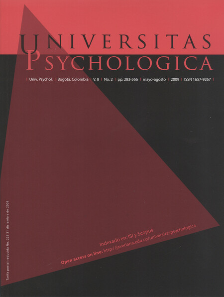 Revista Universitas Psychologi...