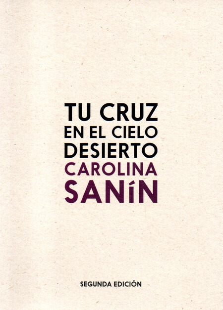 Tu cruz en el cielo desierto