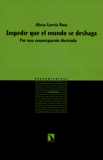 Impedir que el mundo se deshag...