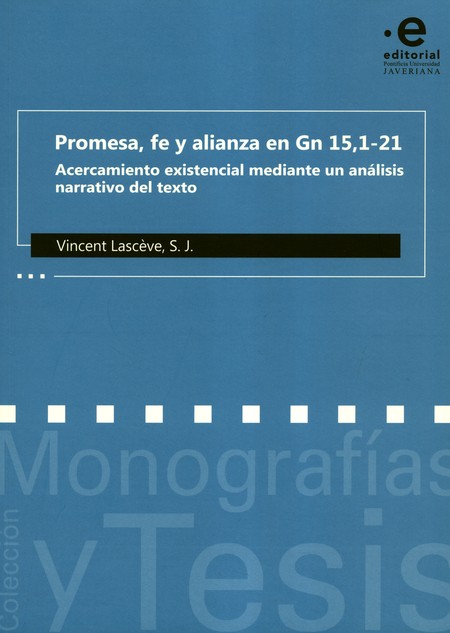 Promesa, fe y alianza en Gn 15...