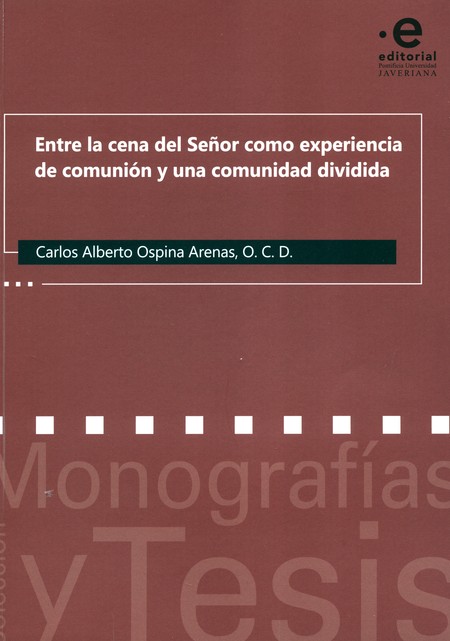 Entre la cena del Señor como e...