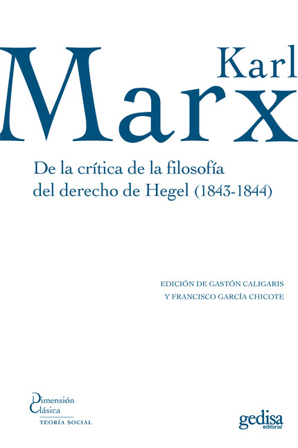 De la crítica de la filosofía ...