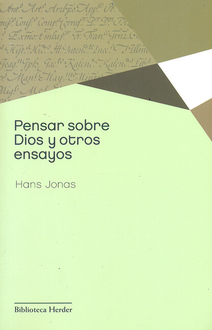 Pensar sobre Dios y otros ensa...