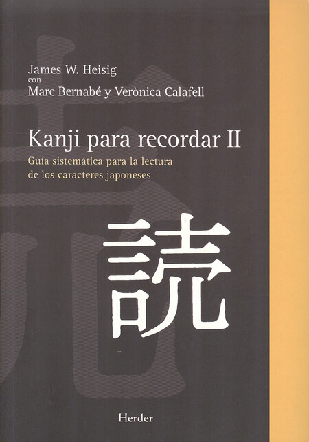 Kanji para recordar II. Guía s...