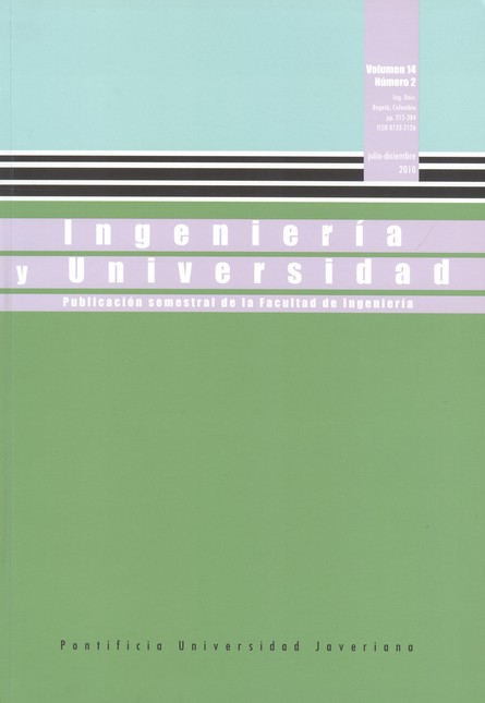 Revista Ingeniería y Universid...