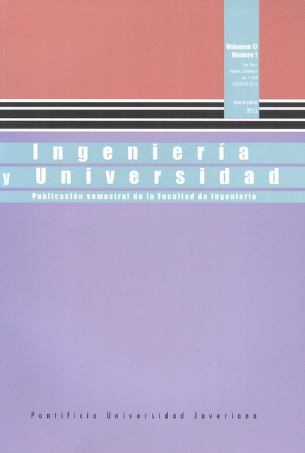 Revista Ingenieria y universid...