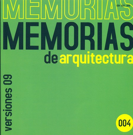 Revista Memorias de Arquitectu...