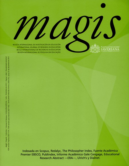 Revista Magis Vol.6 No.12