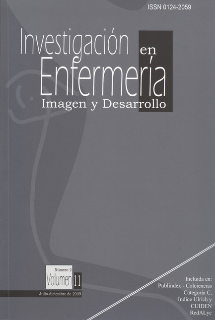 Revista Investigación en Enfer...