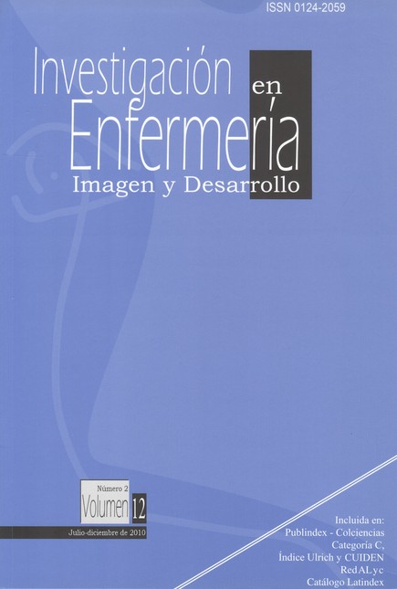 Revista Investigación en Enfer...