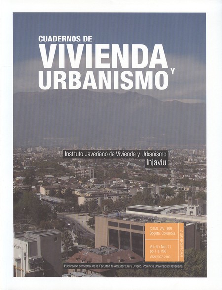 Revista Cuadernos de vivienda ...