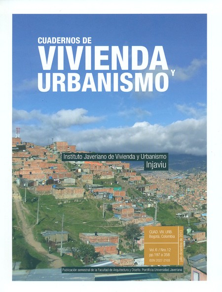 Revista Cuadernos de vivienda ...