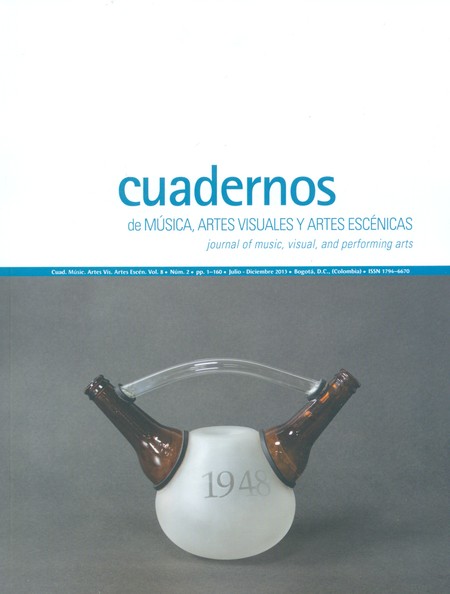 Rev. Cuadernos de música Vol.8...