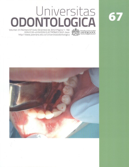 Revista Universitas Odontológi...