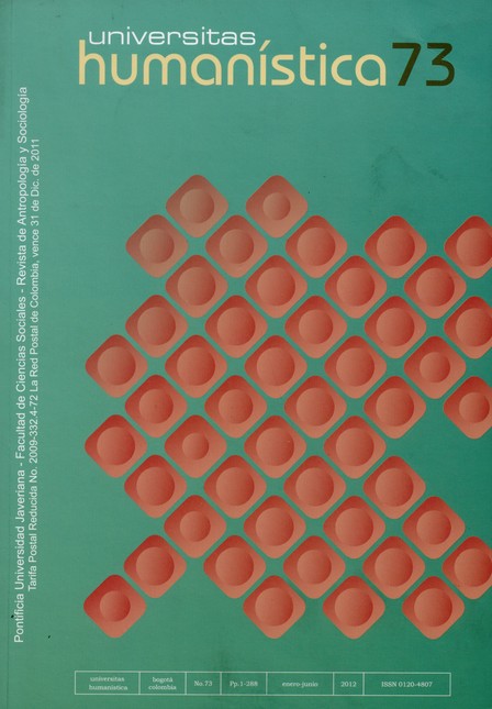 Revista Universitas Humanístic...