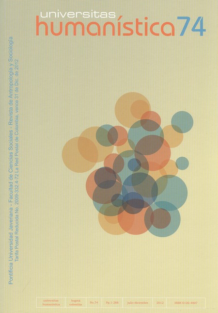 Revista Universitas Humanístic...