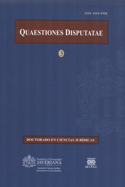 Revista Quaestiones Disputatae...