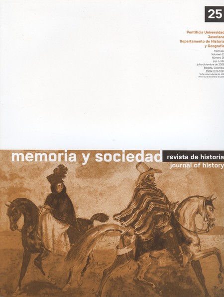 Revista Memoria y Sociedad No....