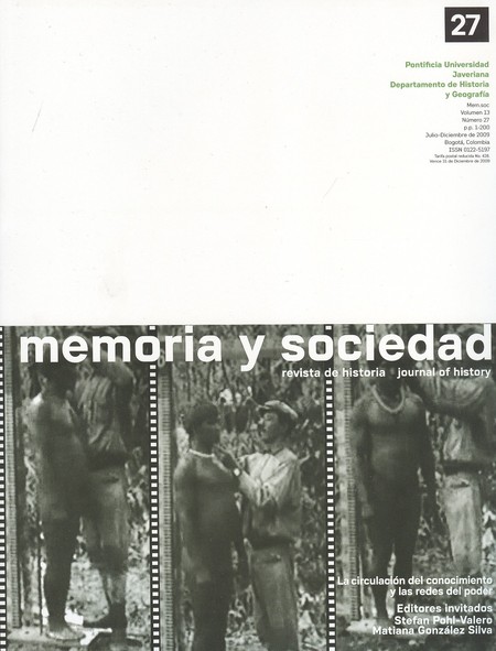 Revista Memoria y Sociedad No....