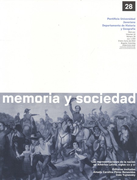 Revista memoria y sociedad No....