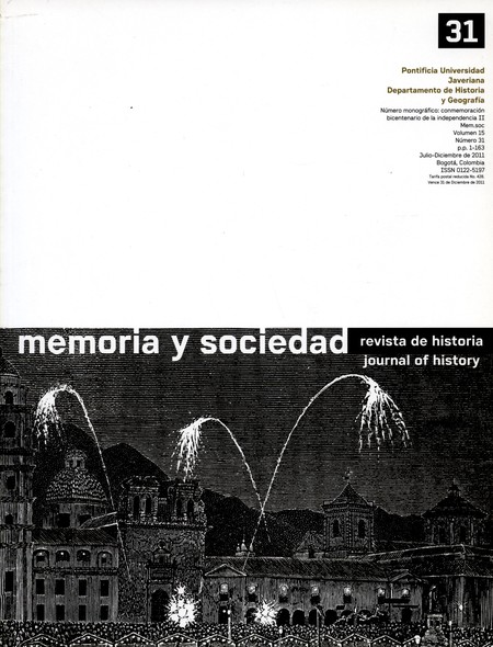 Revista Memoria y Sociedad No....