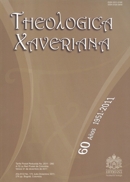 Revista Theológica Xaveriana N...