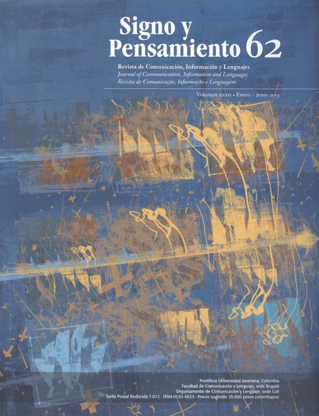Revista Signo y pensamiento No...