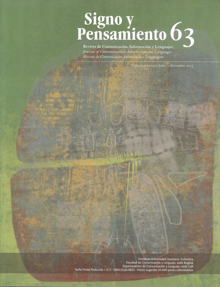 Revista Signo y Pensamiento No...