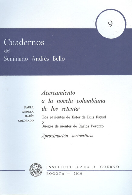 Acercamiento a la novela colom...