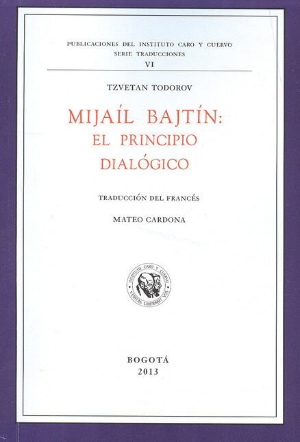 Mijaíl Bajtín: El principio di...