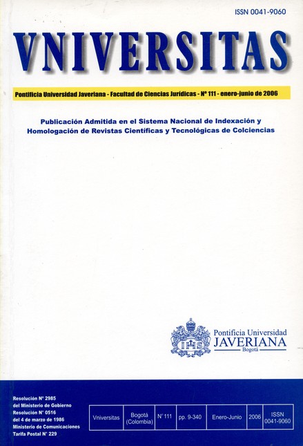 Revista Universitas No.111