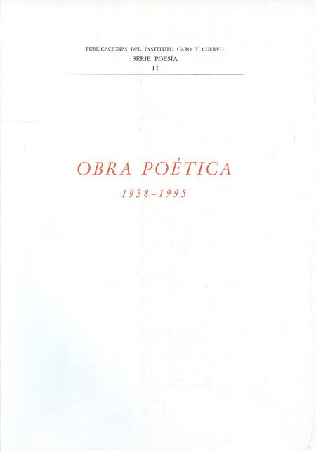 Obra poética. Héctor Rojas Her...