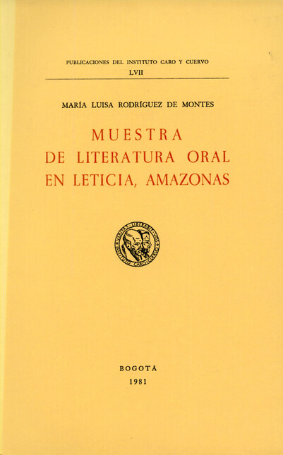 Muestra de literatrua oral en ...