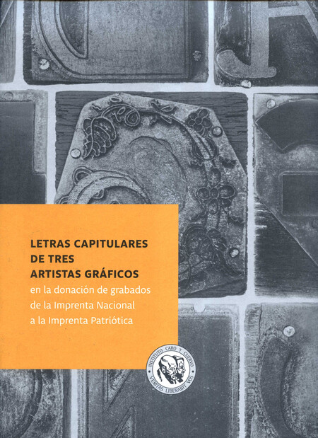 Letras capitulares de tres art...