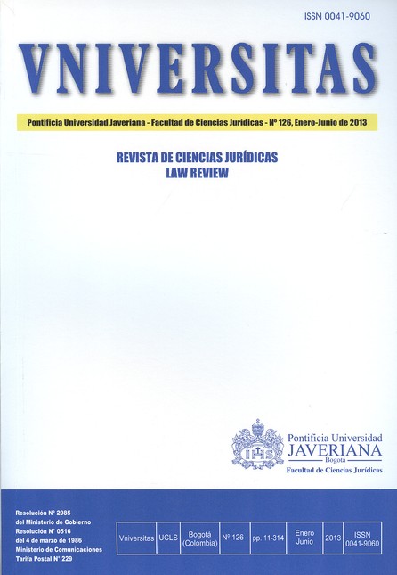 Revista Universitas No. 126