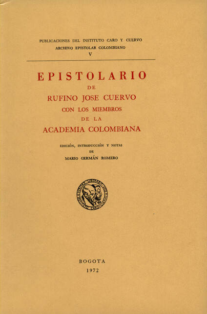 Epistolario de Rufino José Cue...