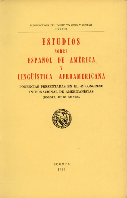 Estudios sobre el español de A...