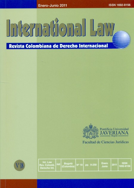 Revista International Law No.1...