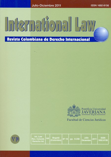 Revista International Law No.1...