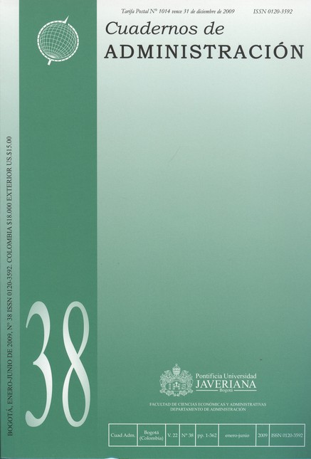 Revista Cuadernos de Administr...