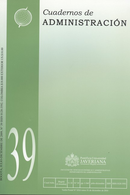 Revista Cuadernos de Administr...