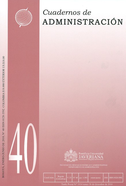 Revista Cuadernos de Administr...