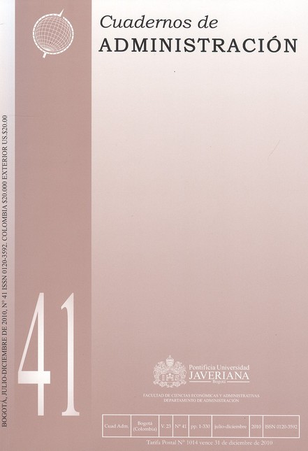 Revista Cuadernos de Administr...