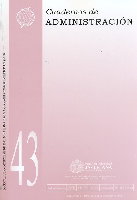 Revista Cuadernos de Administr...