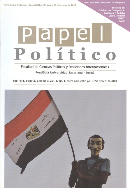 Revista Papel Político Volumen...