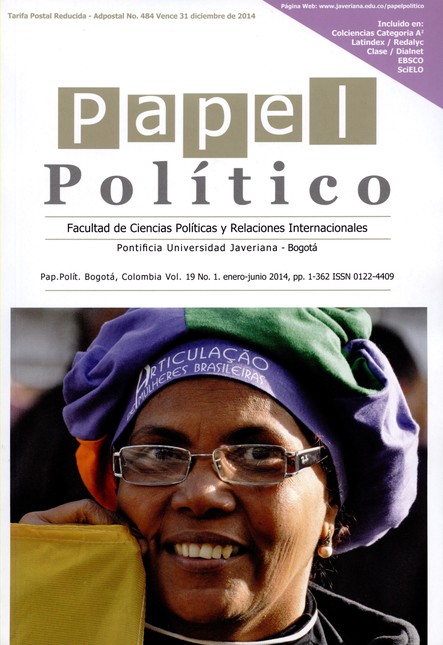 Revista Papel Político Vol.19 ...