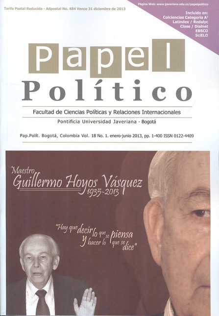 Revista Papel Político Volumen...