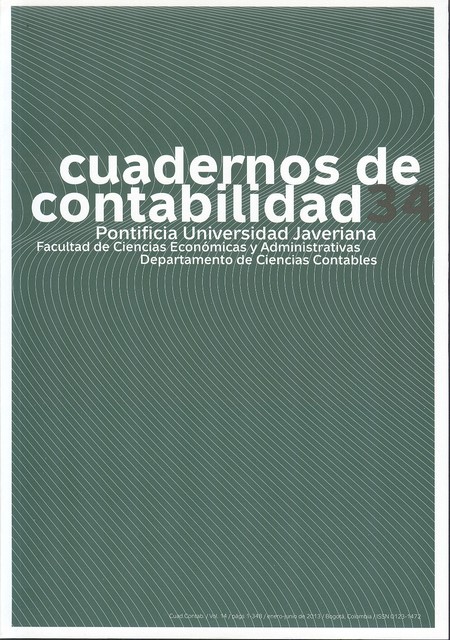 Rev. Cuadernos de contabilidad...