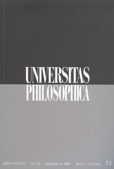 Revista Universitas Philosophi...
