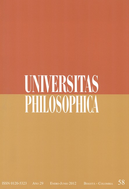 Revista Universitas Philosophi...